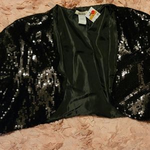 Sequin Bolero Jacket